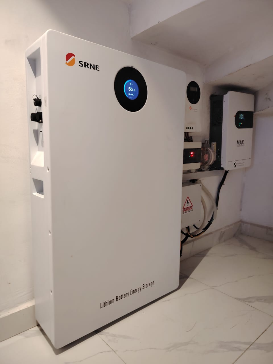 Lithium battery energy storage system installation